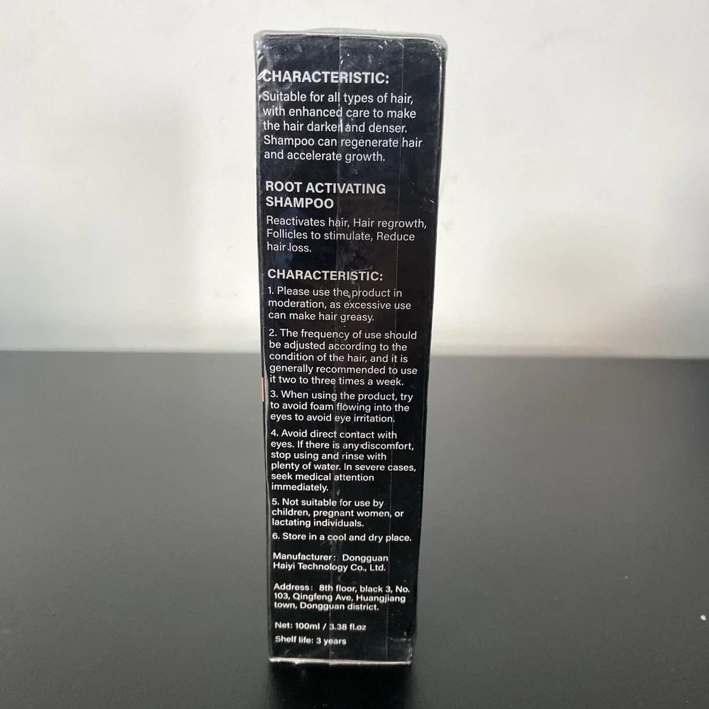 New Root‎ Activator Shampoo,Hair Growth Root Activating Shampoo100Ml/3.38 Fl Oz